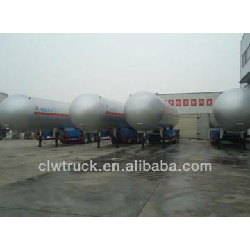 2014 big capacity 3axle 59.6cbm lpg tanker trailers for sale